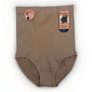 Shapemint NWT Beige‎ All Day Every Day High-Waisted Shaper Panty Womens XL/2XL